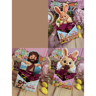 Arquivo Páscoa Mini Caixa Envelope 