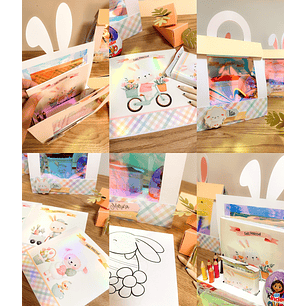 Arquivo Páscoa Sacolinha Visor Diversão