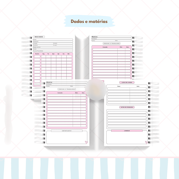 Arquivo Combo Cadernos + Bônus  2