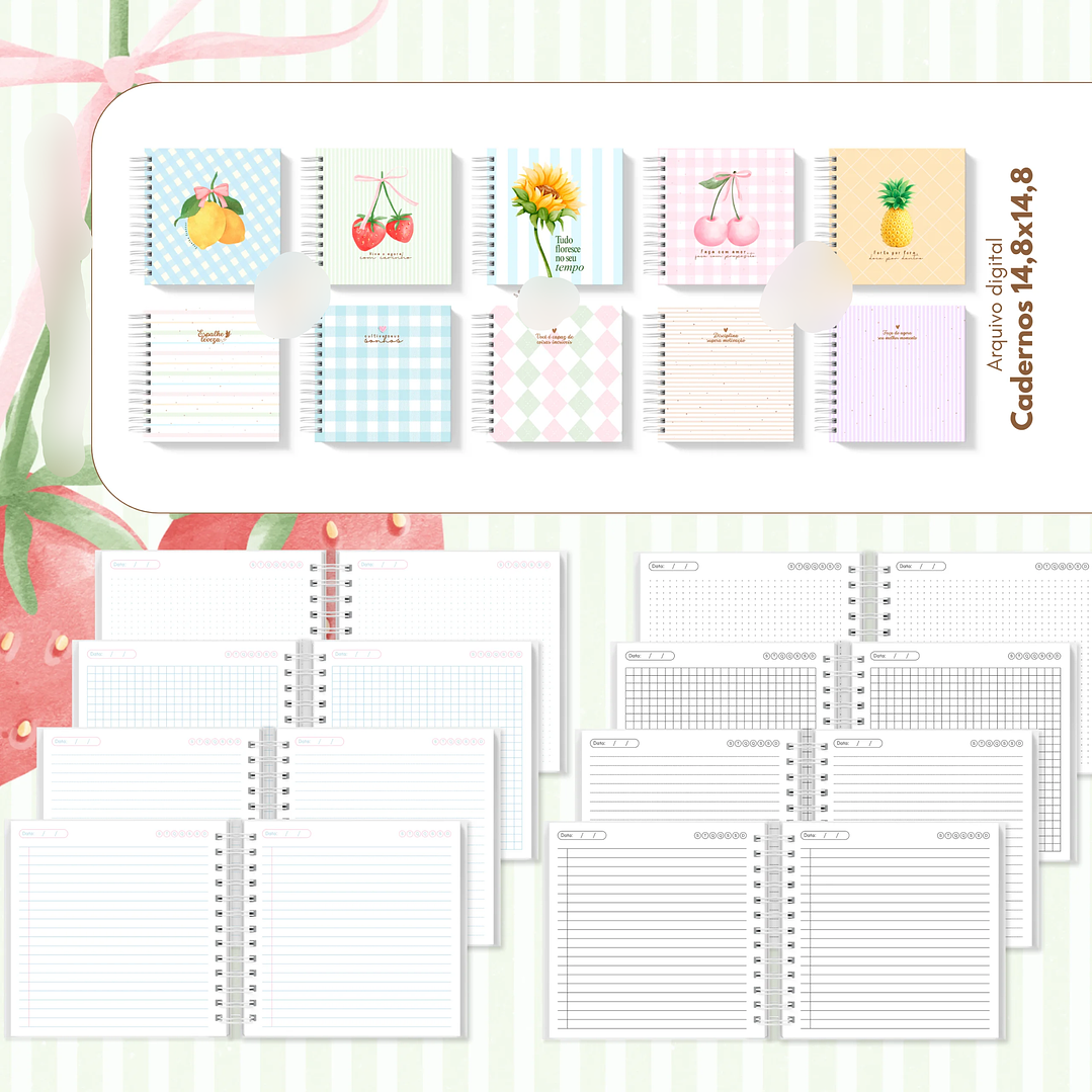 Arquivo Combo Cadernos + Bônus  4