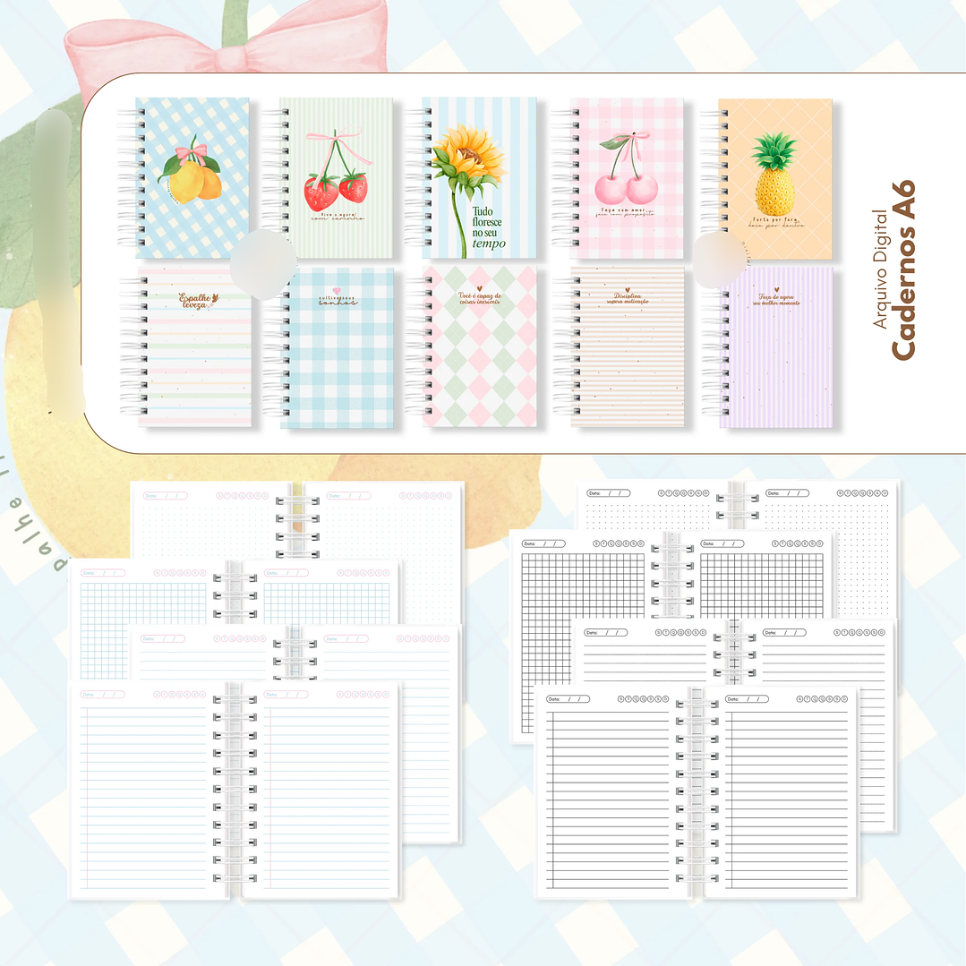 Arquivo Combo Cadernos + Bônus  8