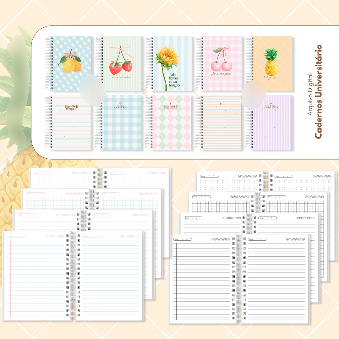 Arquivo Combo Cadernos + Bônus  12