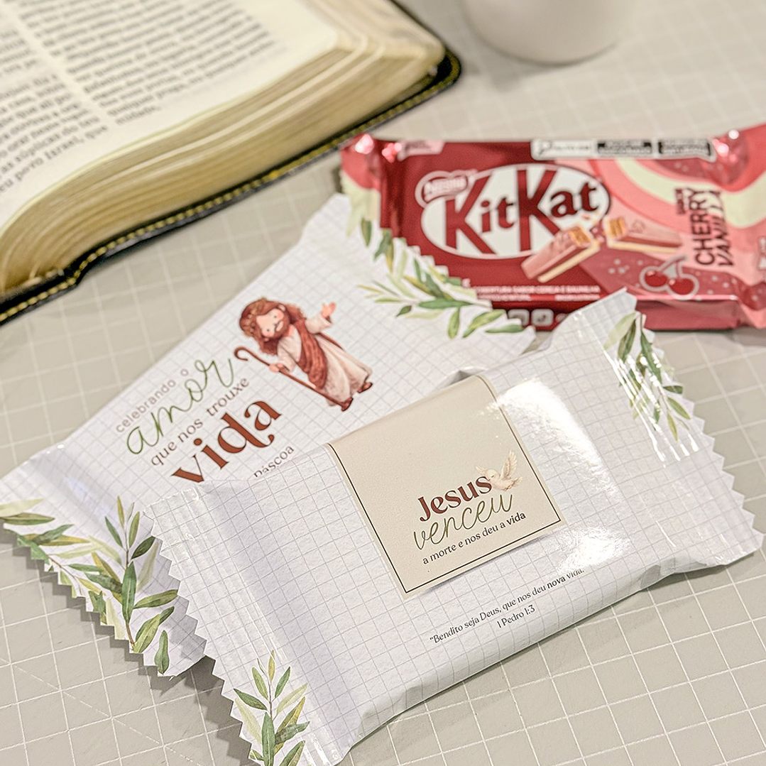 Arquivo Páscoa Rótulo Kitkat  1