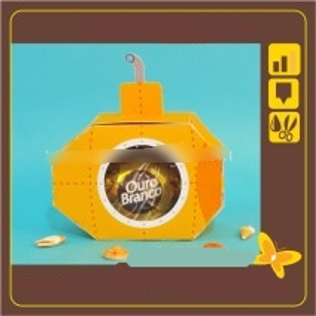 Arquivo de Corte Submarino Candy Box 1