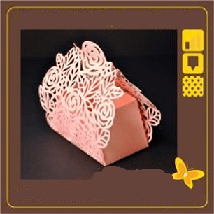 Arquivo de Corte Caixinha Floral 