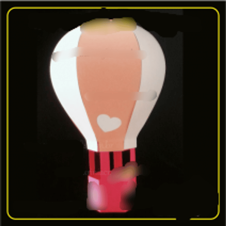 Arquivo de Corte Balão 3D 1