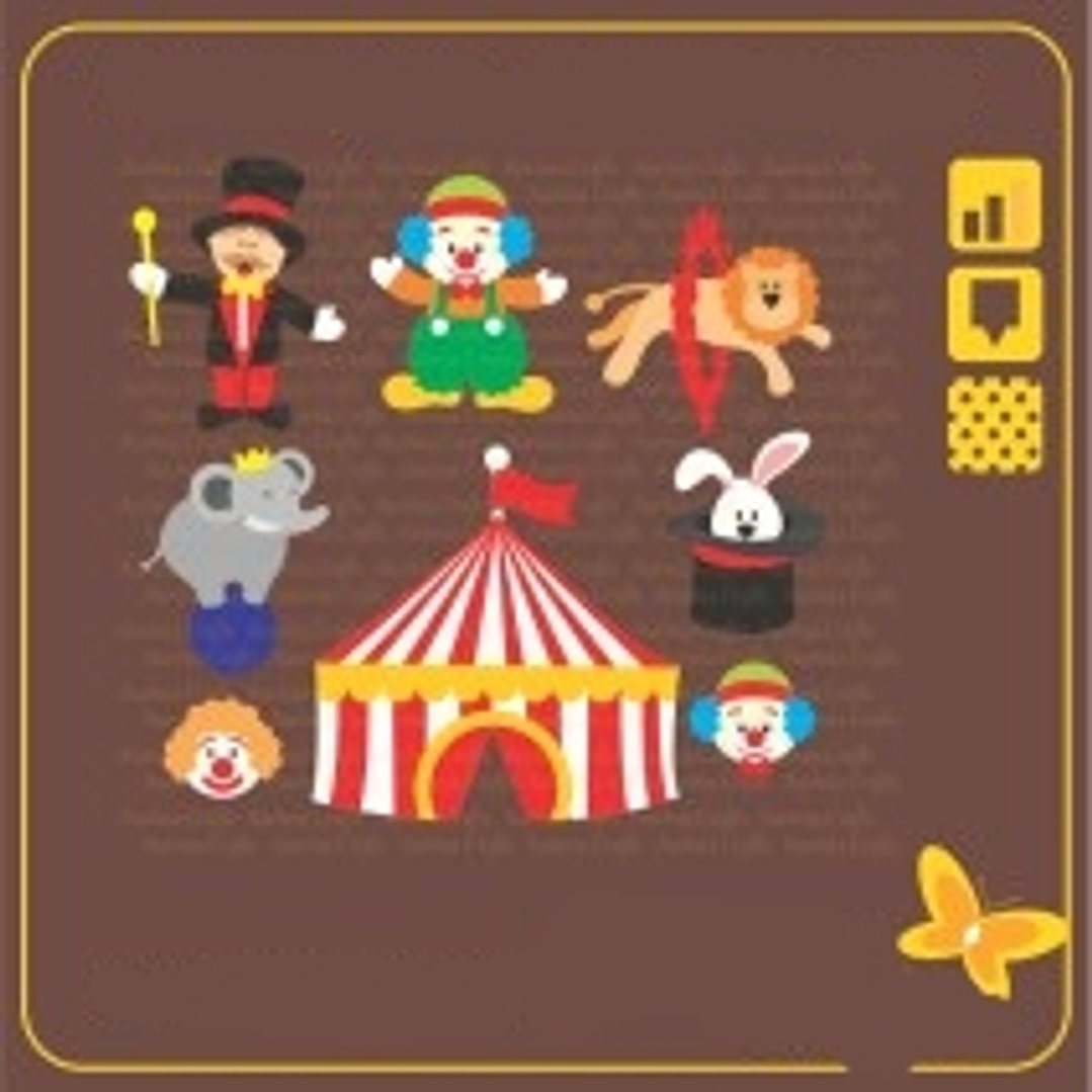 Arquivo de Corte Circo Scrap 1