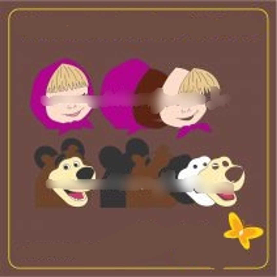 Arquivo de Corte Masha e o Urso Scrap  1