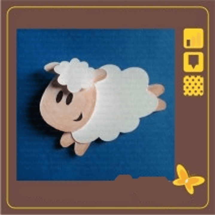 Arquivo de Corte Ovelhinha 1