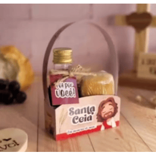 Arquivo Páscoa Cristã Cestinha Santa Ceia