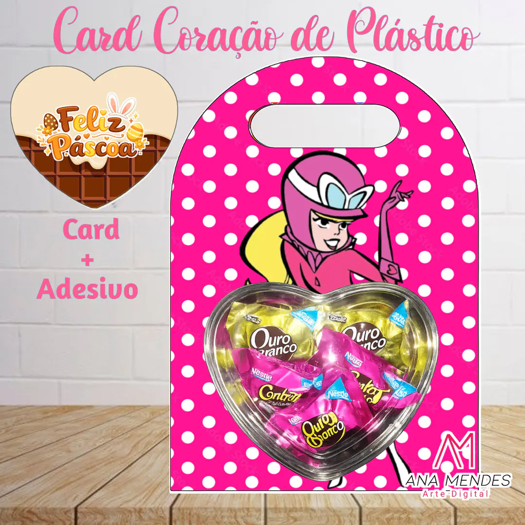 Arquivo Páscoa Card Blistter Coração Gigante 14 Temas 18