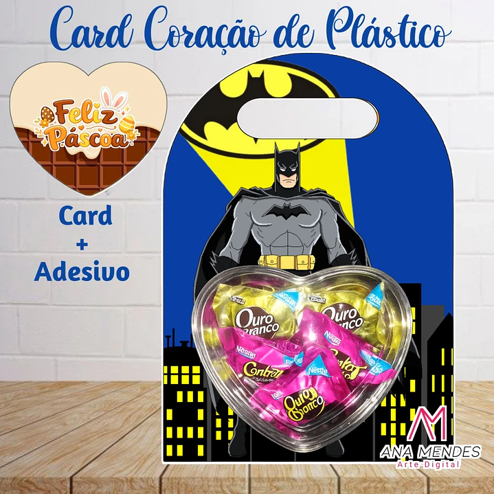 Arquivo Páscoa Card Blistter Coração Gigante 14 Temas 20