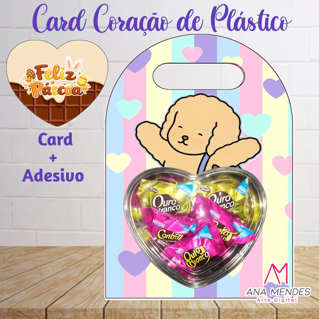 Arquivo Páscoa Card Blistter Coração Gigante 14 Temas 23