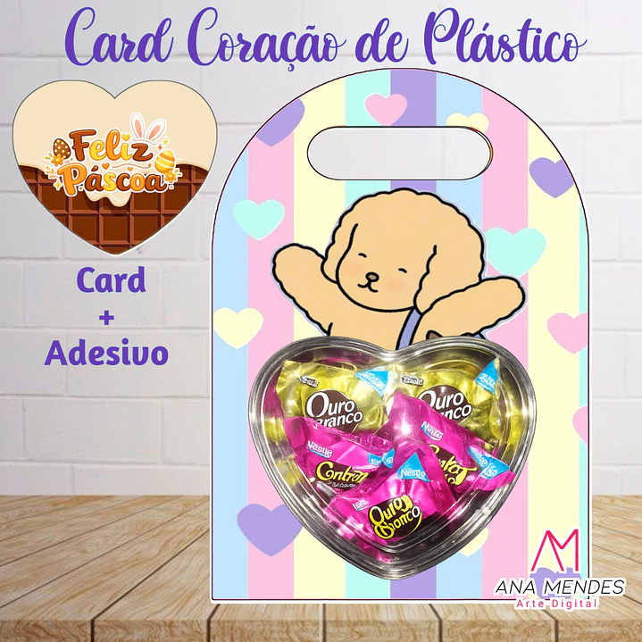 Arquivo Páscoa Card Blistter Coração Gigante 14 Temas 23