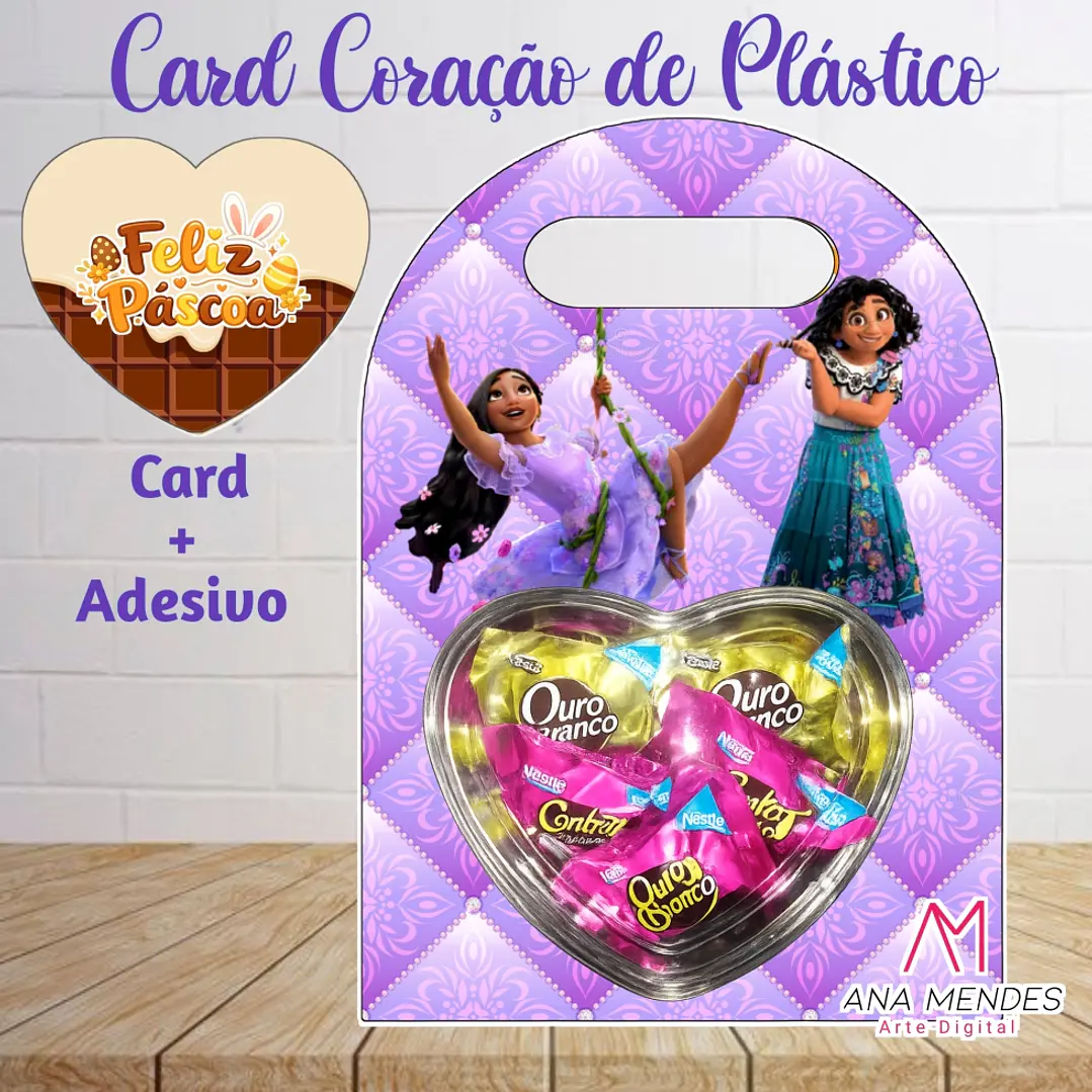 Arquivo Páscoa Card Blistter Coração Gigante 14 Temas 24