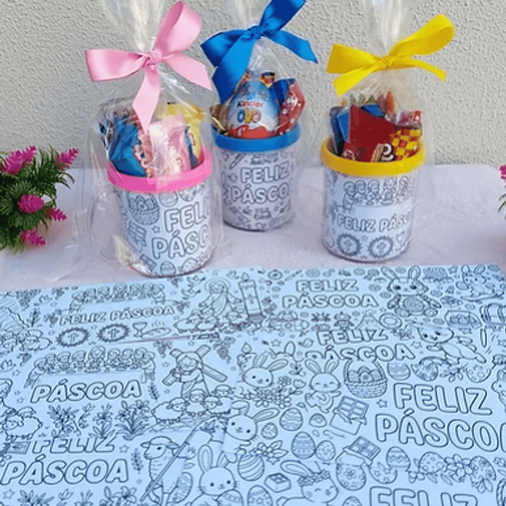 Arquivo Páscoa Colorir para Caneca de Rosca  1