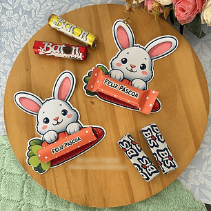 Arquivo Páscoa Card Cenoura - Bis ou Baton