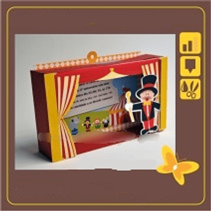 Arquivo de Corte Convite Picadeiro + Ticket