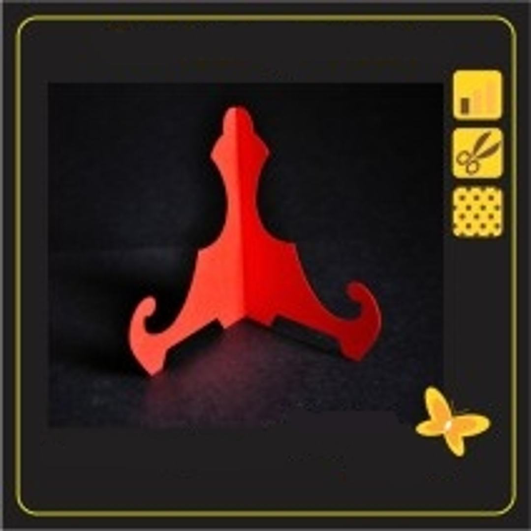 Arquivo de Corte Suporte para Envelope 1