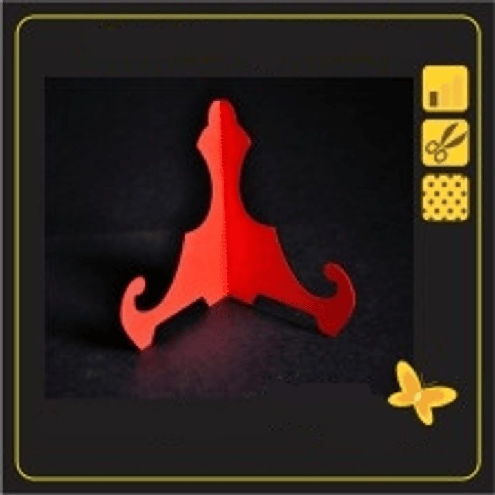 Arquivo de Corte Suporte para Envelope 1