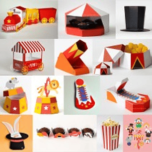 Arquivo de Corte Circo Modelos 