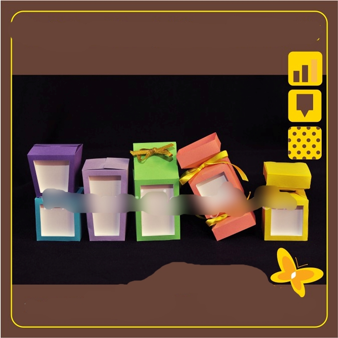 Arquivo de Corte Caixinhas Visor  1