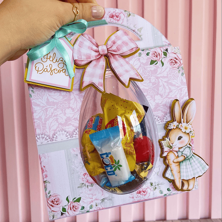 Arquivo Coleção Páscoa Rosa Coelhinho e Cristão 2