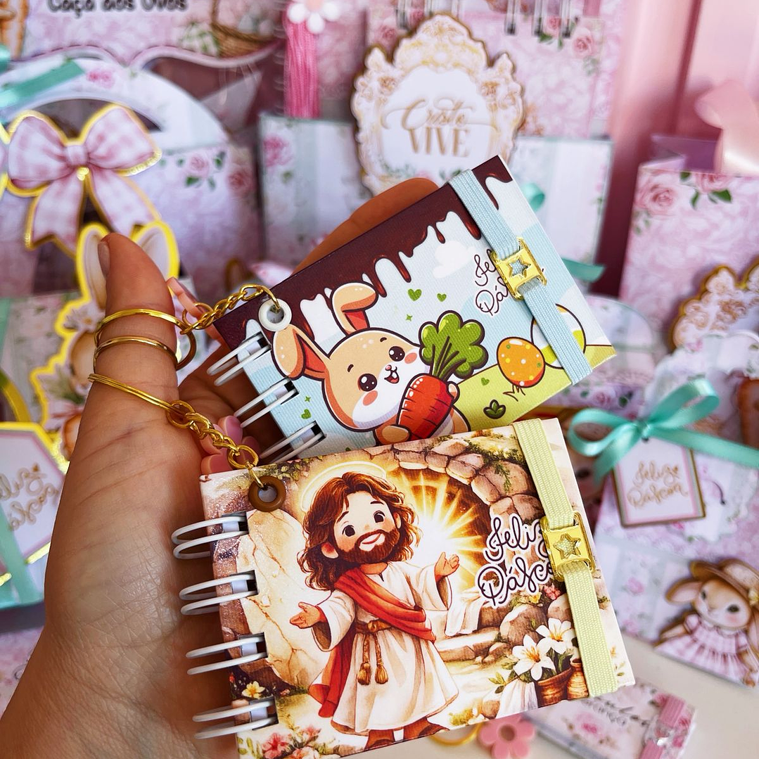 Arquivo Coleção Páscoa Rosa Coelhinho e Cristão 3