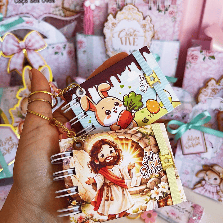 Arquivo Coleção Páscoa Rosa Coelhinho e Cristão 3