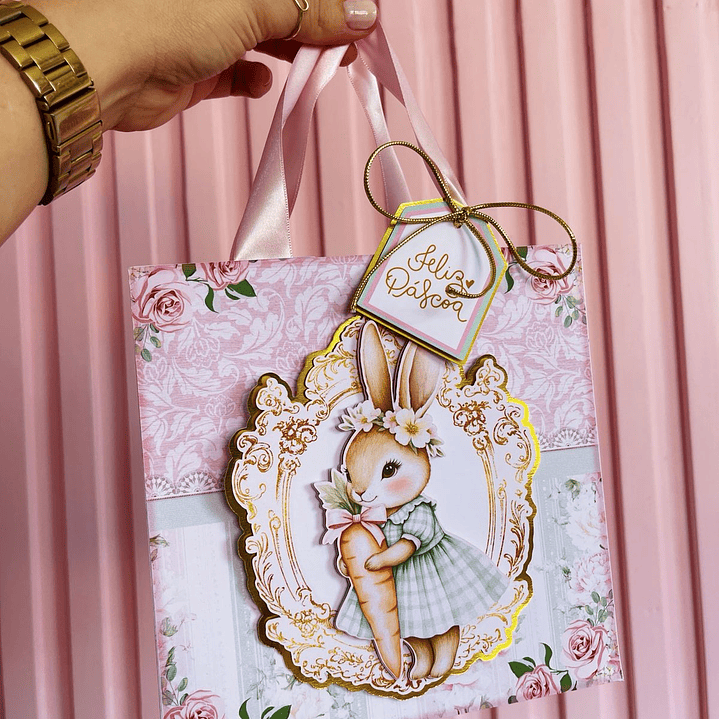 Arquivo Coleção Páscoa Rosa Coelhinho e Cristão 4