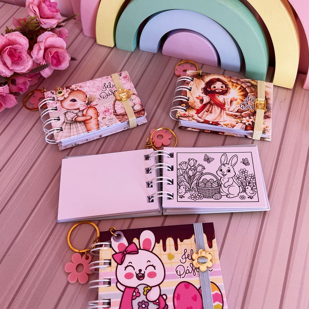 Arquivo Coleção Páscoa Rosa Coelhinho e Cristão 5