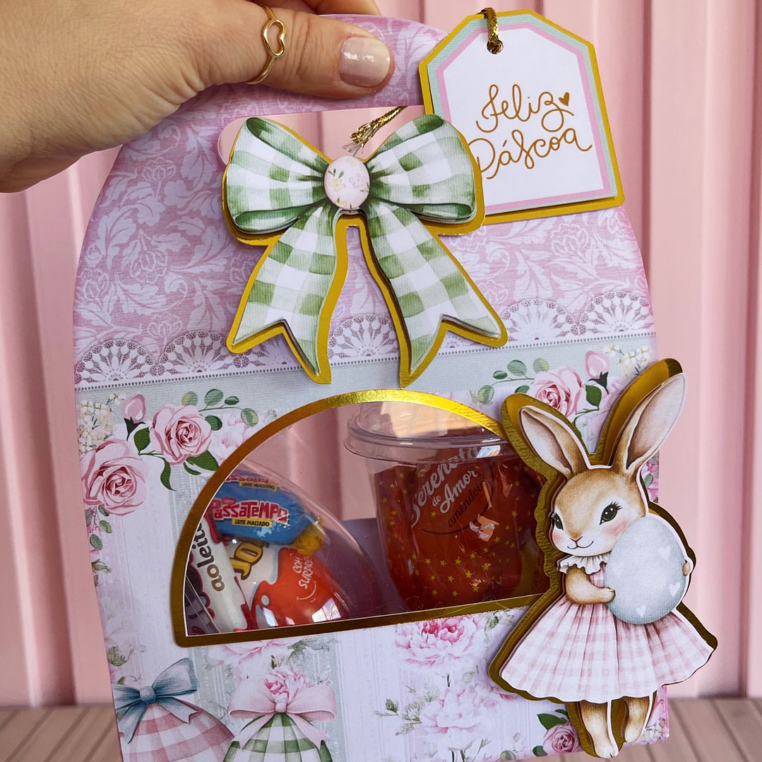 Arquivo Coleção Páscoa Rosa Coelhinho e Cristão 8