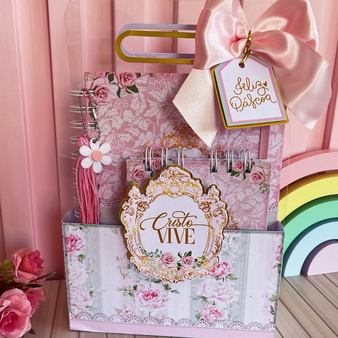 Arquivo Coleção Páscoa Rosa Coelhinho e Cristão 9