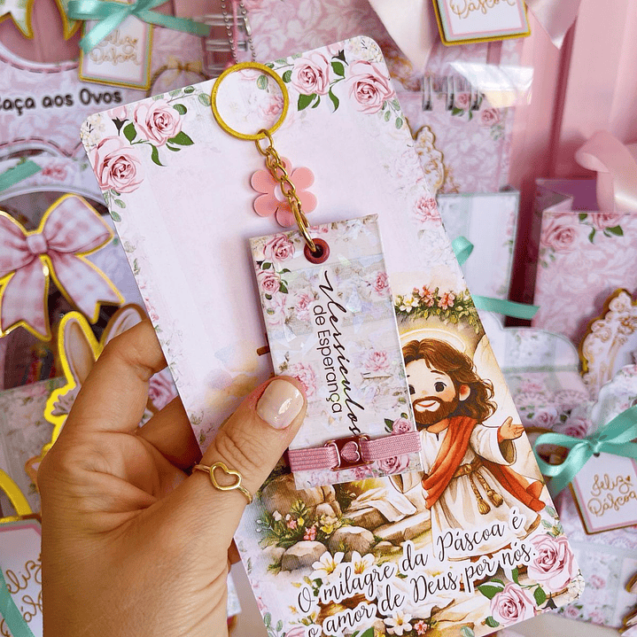 Arquivo Coleção Páscoa Rosa Coelhinho e Cristão 12