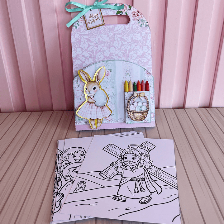 Arquivo Coleção Páscoa Rosa Coelhinho e Cristão 17