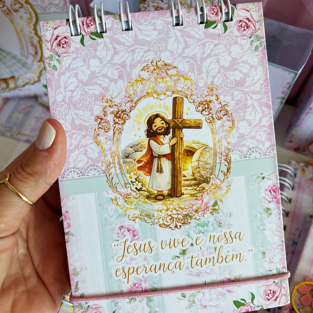 Arquivo Coleção Páscoa Rosa Coelhinho e Cristão 19