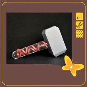 Arquivo de Corte Porta Tubete Martelo 