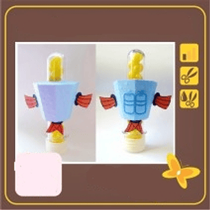 Arquivo de Corte Porta Tubete Peixe