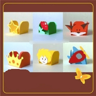 Arquivo de Corte Caixinhas para Docinhos Pequeno Principe