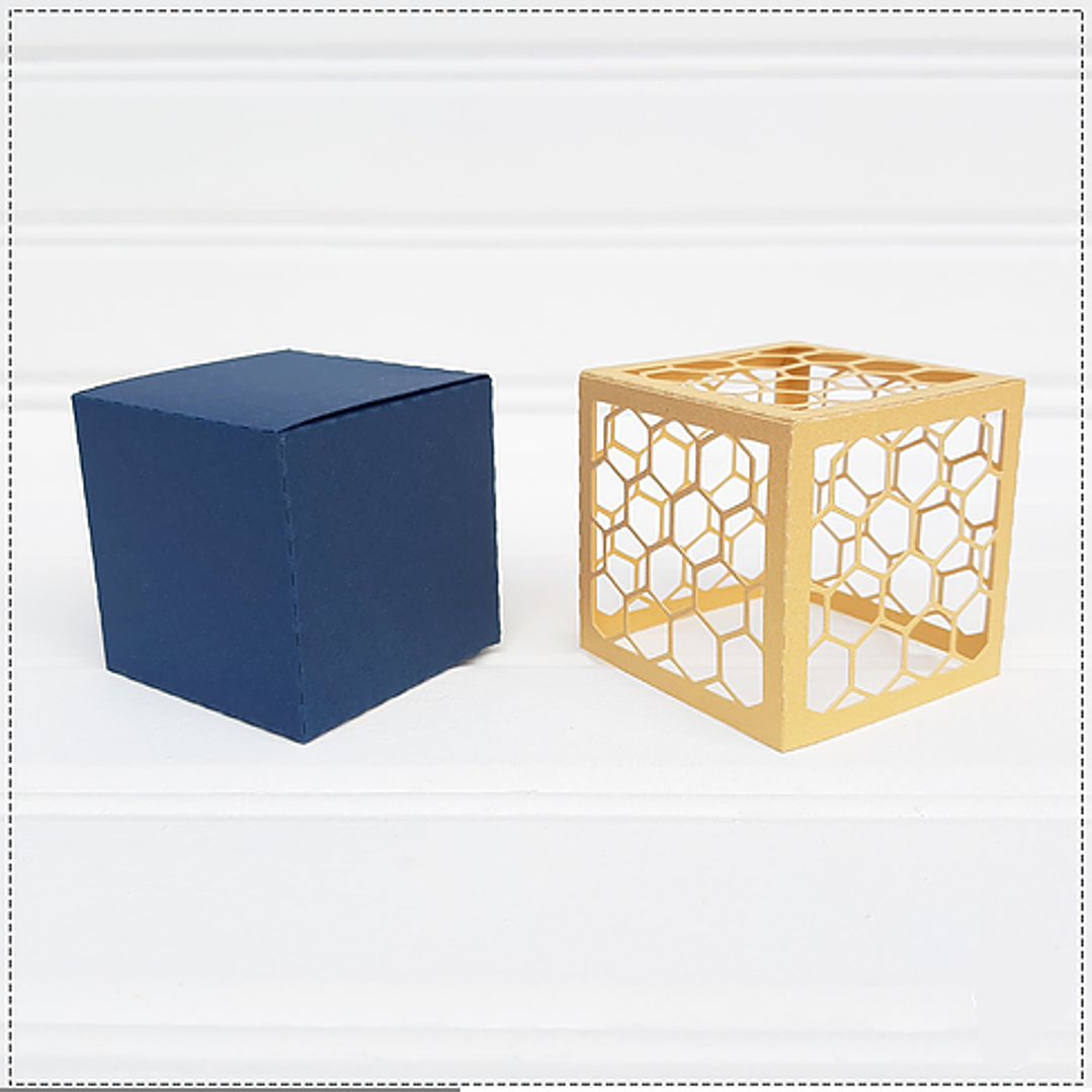 Arquivo de Corte Caixa Colmeia  1