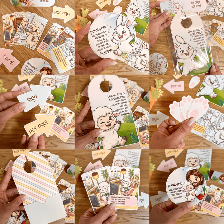 Arquivo Páscoa Kit Caça aos Ovos  1