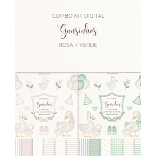 Kit Digital Gansinhos 