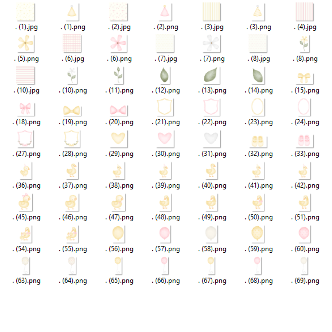 Kit Digital Patinhos  2