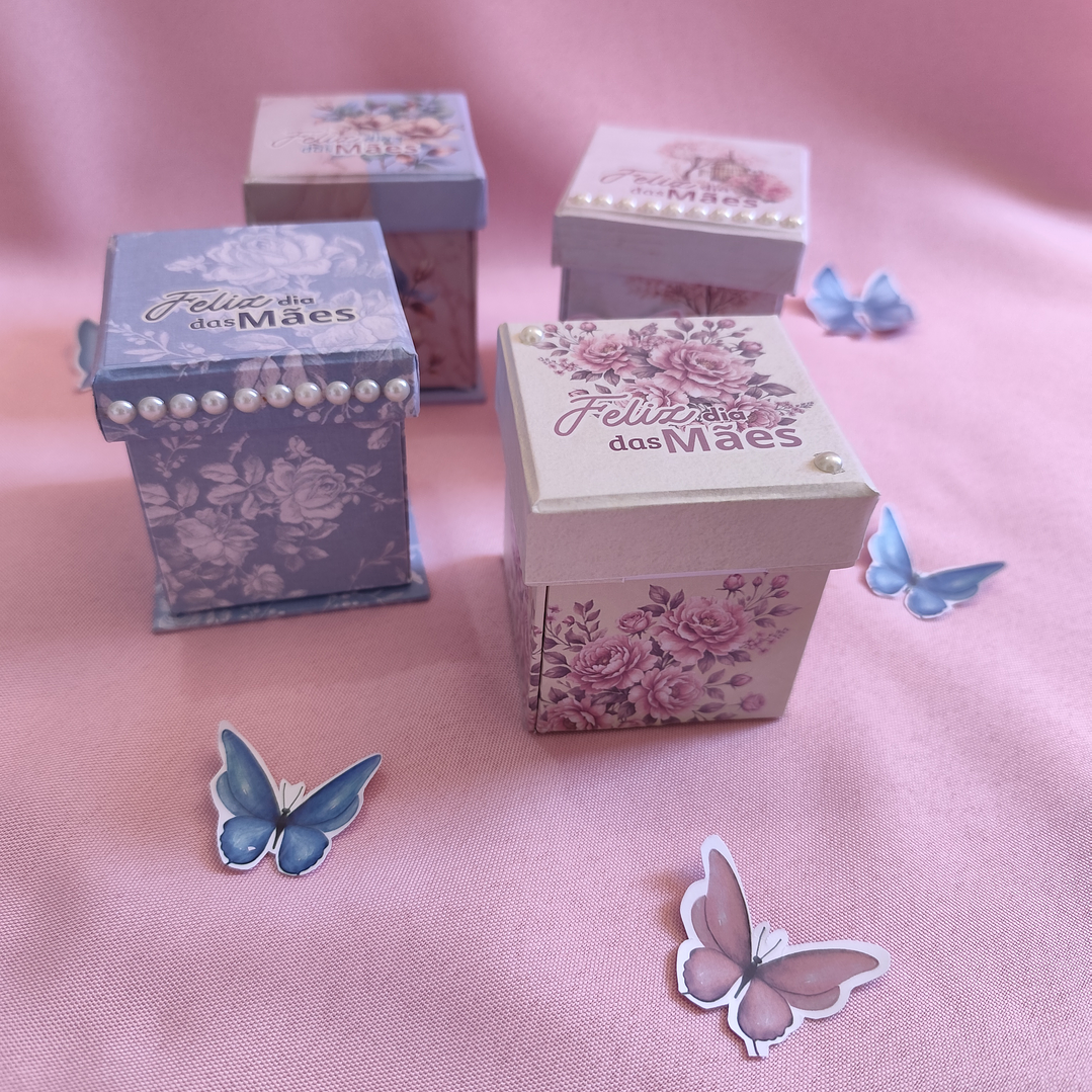 Arquivo Caixinha Cartonada Coleção Amor de Mãe 9