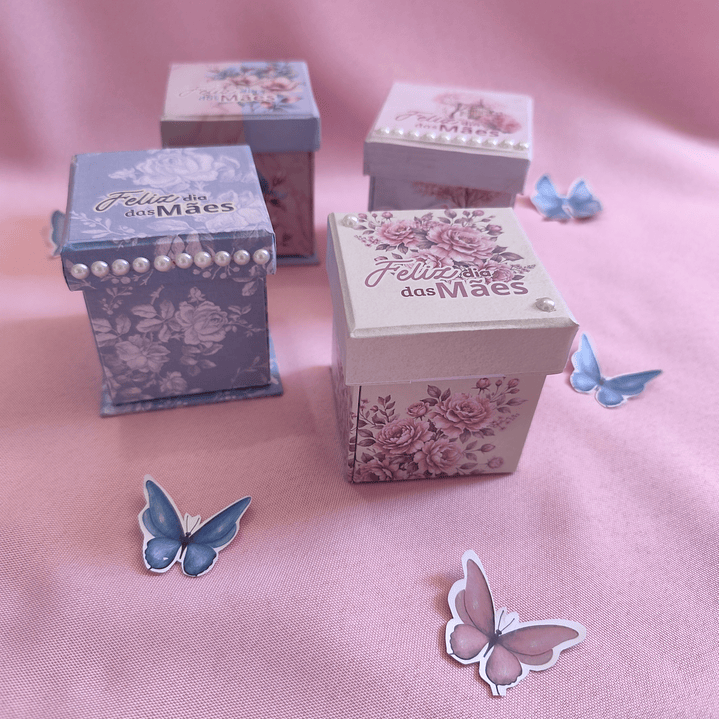 Arquivo Caixinha Cartonada Coleção Amor de Mãe 9