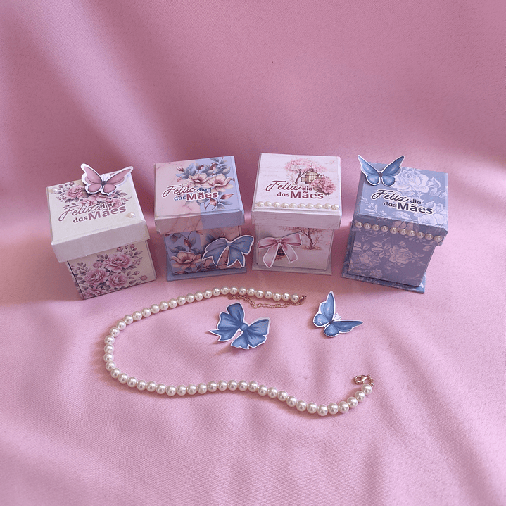 Arquivo Caixinha Cartonada Coleção Amor de Mãe 11