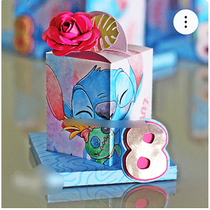 Arquivo de Corte Caixa Cubo Alça