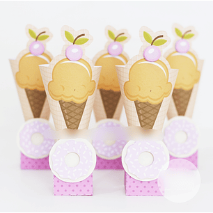 Arquivo de Corte Caixa Sorvetinho 