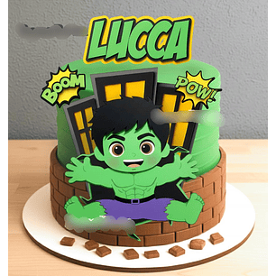 Arquivo Topo de Bolo Hulk 