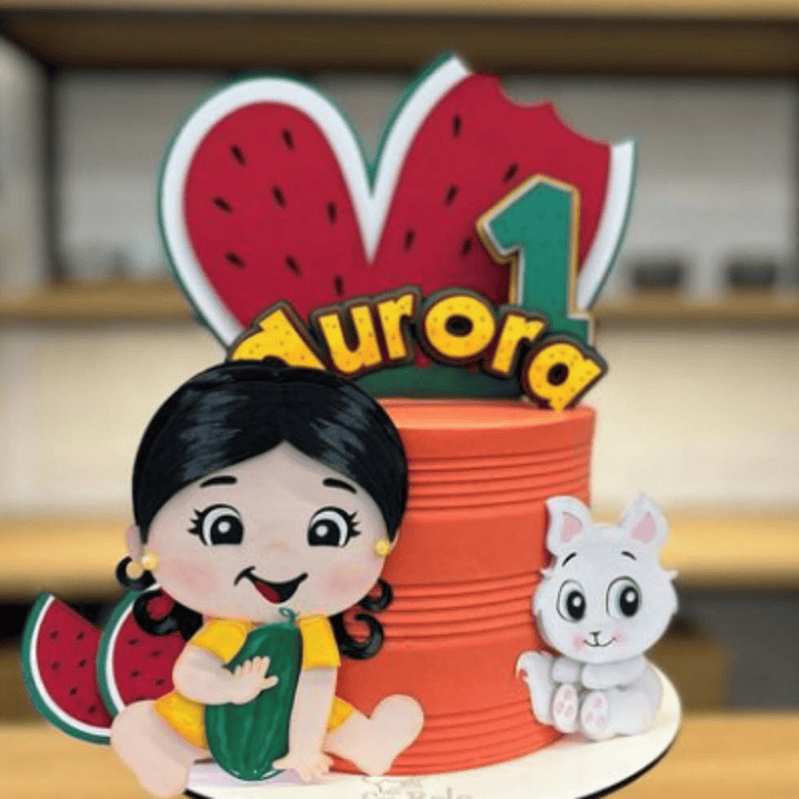 Arquivo Topo de Bolo Magali Baby 1